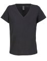 Dames T-Shirt Sols V-Neck Regent Diep Zwart
